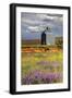 USA, Washington, Palouse. Old silo with wildflowers-Julie Eggers-Framed Photographic Print