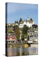 USA, Washington, Poulsbo. Norwegian Heritage Town on Kitsap Peninsula-Trish Drury-Stretched Canvas