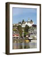 USA, Washington, Poulsbo. Norwegian Heritage Town on Kitsap Peninsula-Trish Drury-Framed Photographic Print