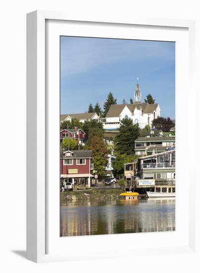 USA, Washington, Poulsbo. Norwegian Heritage Town on Kitsap Peninsula-Trish Drury-Framed Photographic Print