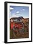 USA, Washington. Rusting Dodge Truck at an Abandoned Farm-Terry Eggers-Framed Photographic Print