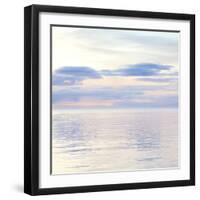 USA, Washington, San Juan Islands. Pastel seascape at sunset.-Jaynes Gallery-Framed Photographic Print