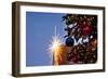 USA, Washington, Seattle. Christmas lights in downtown Seattle-Richard Duval-Framed Photographic Print