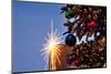 USA, Washington, Seattle. Christmas lights in downtown Seattle-Richard Duval-Mounted Photographic Print