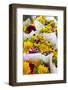 USA, Washington, Seattle, Colorful bouquets at Pike Place Public.-Trish Drury-Framed Photographic Print