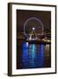 USA, Washington, Seattle. Seattle Great Wheel at Night on Pier 67-Trish Drury-Framed Photographic Print