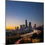 USA, Washington. Seattle Skyline Near the 12th Street Bridge-Gary Luhm-Mounted Photographic Print