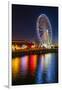 USA, Washington, Seattle. the Seattle Great Wheel on the Waterfront-Richard Duval-Framed Photographic Print