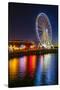 USA, Washington, Seattle. the Seattle Great Wheel on the Waterfront-Richard Duval-Stretched Canvas