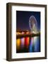 USA, Washington, Seattle. the Seattle Great Wheel on the Waterfront-Richard Duval-Framed Photographic Print