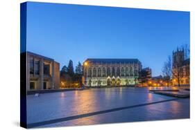 USA, Washington, Seattle, University of Washington Campus at Dawn-Rob Tilley-Stretched Canvas