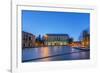 USA, Washington, Seattle, University of Washington Campus at Dawn-Rob Tilley-Framed Photographic Print