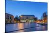 USA, Washington, Seattle, University of Washington Campus at Dawn-Rob Tilley-Stretched Canvas