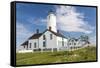 USA, Washington, Sequim, Dungeness Spit. Dungeness Spit Lighthouse-Trish Drury-Framed Stretched Canvas