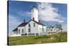 USA, Washington, Sequim, Dungeness Spit. Dungeness Spit Lighthouse-Trish Drury-Stretched Canvas