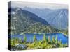 USA, Washington State. Alpine Lakes Wilderness, Snow Lake-Jamie & Judy Wild-Stretched Canvas