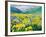 USA, Washington State. Arrowleaf balsamroot and lupine-Terry Eggers-Framed Photographic Print