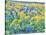 USA, Washington State. Arrowleaf balsamroot and lupine-Terry Eggers-Stretched Canvas