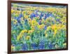 USA, Washington State. Arrowleaf balsamroot and lupine-Terry Eggers-Framed Photographic Print