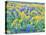 USA, Washington State. Arrowleaf balsamroot and lupine-Terry Eggers-Stretched Canvas