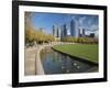 USA, Washington State, Bellevue, Bellevue Downtown Park-Merrill Images-Framed Photographic Print