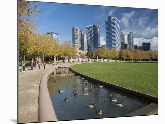 USA, Washington State, Bellevue, Bellevue Downtown Park-Merrill Images-Mounted Photographic Print