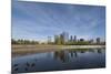 USA, Washington State, Bellevue. Downtown Park and skyline.-Merrill Images-Mounted Photographic Print