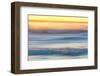 USA, Washington State, Cape Disappointment State Park. Abstract of sunset and ocean.-Jaynes Gallery-Framed Photographic Print