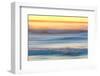 USA, Washington State, Cape Disappointment State Park. Abstract of sunset and ocean.-Jaynes Gallery-Framed Photographic Print