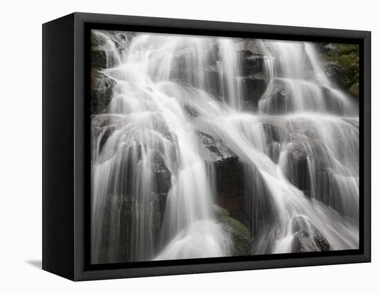 USA, Washington State. Central Cascades, South Bessemer area, Bessemer Creek Falls.-Jamie & Judy Wild-Framed Stretched Canvas