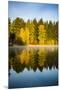 USA, Washington State, Cle Elum. Fall color by a pond in Central Washington.-Richard Duval-Mounted Premium Photographic Print