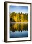 USA, Washington State, Cle Elum. Fall color by a pond in Central Washington.-Richard Duval-Framed Photographic Print