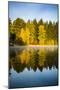 USA, Washington State, Cle Elum. Fall color by a pond in Central Washington.-Richard Duval-Mounted Photographic Print