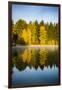 USA, Washington State, Cle Elum. Fall color by a pond in Central Washington.-Richard Duval-Framed Photographic Print