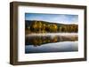 USA, Washington State, Cle Elum. Fall color by a pond in Central Washington.-Richard Duval-Framed Photographic Print