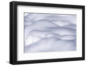 USA, Washington State, Cle Elum, Kittitas County. Snow mounds in winter.-Julie Eggers-Framed Photographic Print