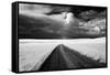 USA, Washington State, Country backroad-Terry Eggers-Framed Stretched Canvas