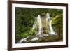 USA, Washington State, Gifford Pinchot National Forest. Panther Creek Falls along Panther Creek.-Christopher Reed-Framed Photographic Print