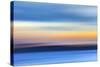 USA, Washington State, Hood Canal. Abstract of Ocean and Sky-Don Paulson-Stretched Canvas