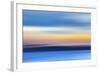 USA, Washington State, Hood Canal. Abstract of Ocean and Sky-Don Paulson-Framed Photographic Print