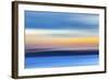 USA, Washington State, Hood Canal. Abstract of Ocean and Sky-Don Paulson-Framed Photographic Print