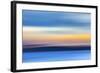 USA, Washington State, Hood Canal. Abstract of Ocean and Sky-Don Paulson-Framed Photographic Print