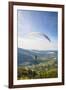 USA, Washington State, Issaquah. Paragliders launch from Tiger Mountain-Merrill Images-Framed Premium Photographic Print