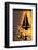 USA, Washington State, Kirkland, sailboat weathervane and sparkling lake-Merrill Images-Framed Photographic Print