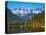 USA, Washington State, Kittitas County. Cooper Lake in the Central Washington Cascade Mountains.-Julie Eggers-Stretched Canvas