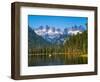 USA, Washington State, Kittitas County. Cooper Lake in the Central Washington Cascade Mountains.-Julie Eggers-Framed Photographic Print