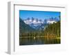 USA, Washington State, Kittitas County. Cooper Lake in the Central Washington Cascade Mountains.-Julie Eggers-Framed Photographic Print