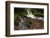 USA, Washington State, Lower Panther Creek Falls. Waterfall and stream.-Jaynes Gallery-Framed Photographic Print