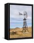 USA, Washington State, Molson, Okanogan County. Windmill in the ghost town.-Julie Eggers-Framed Stretched Canvas