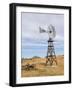 USA, Washington State, Molson, Okanogan County. Windmill in the ghost town.-Julie Eggers-Framed Photographic Print